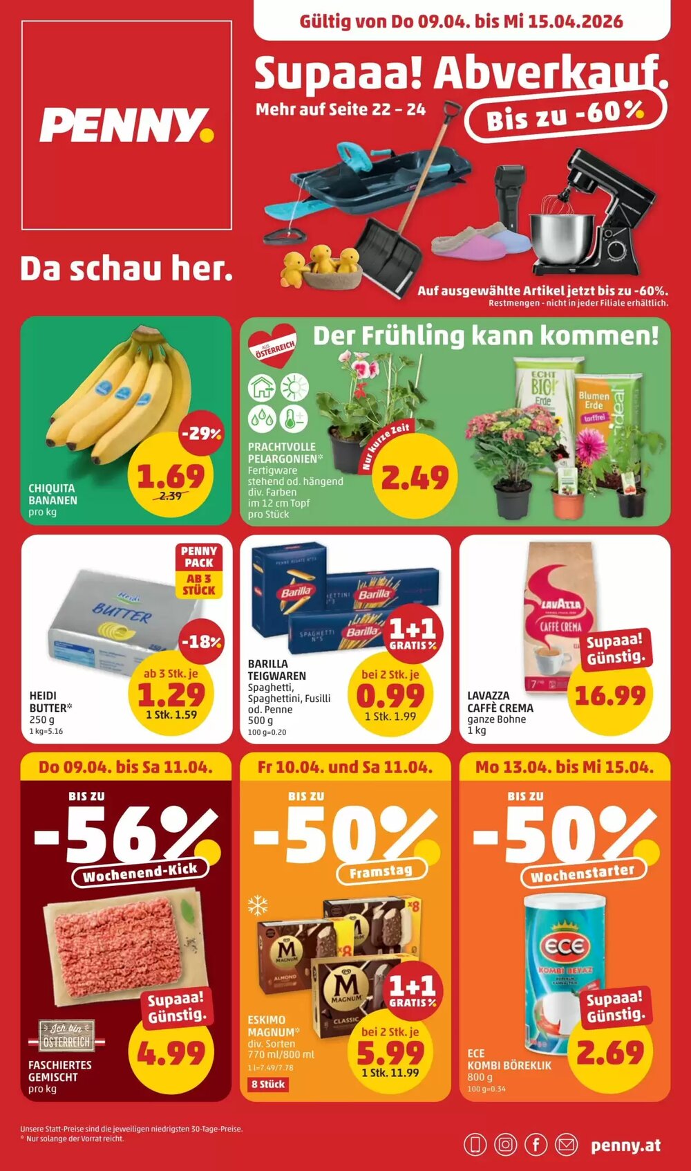 PENNY Flugblatt (ab 09.04.2026) - Angebote und Prospekt - Seite 1