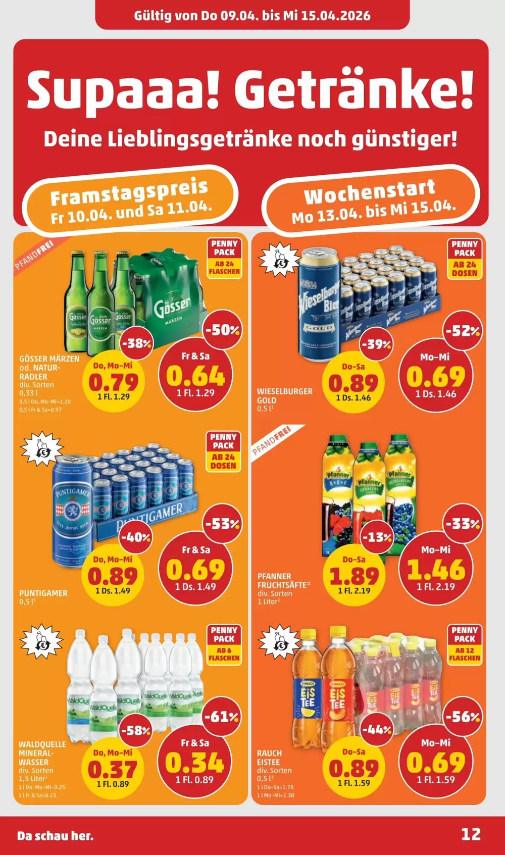 PENNY Flugblatt (ab 09.04.2026) - Angebote und Prospekt - Seite 12