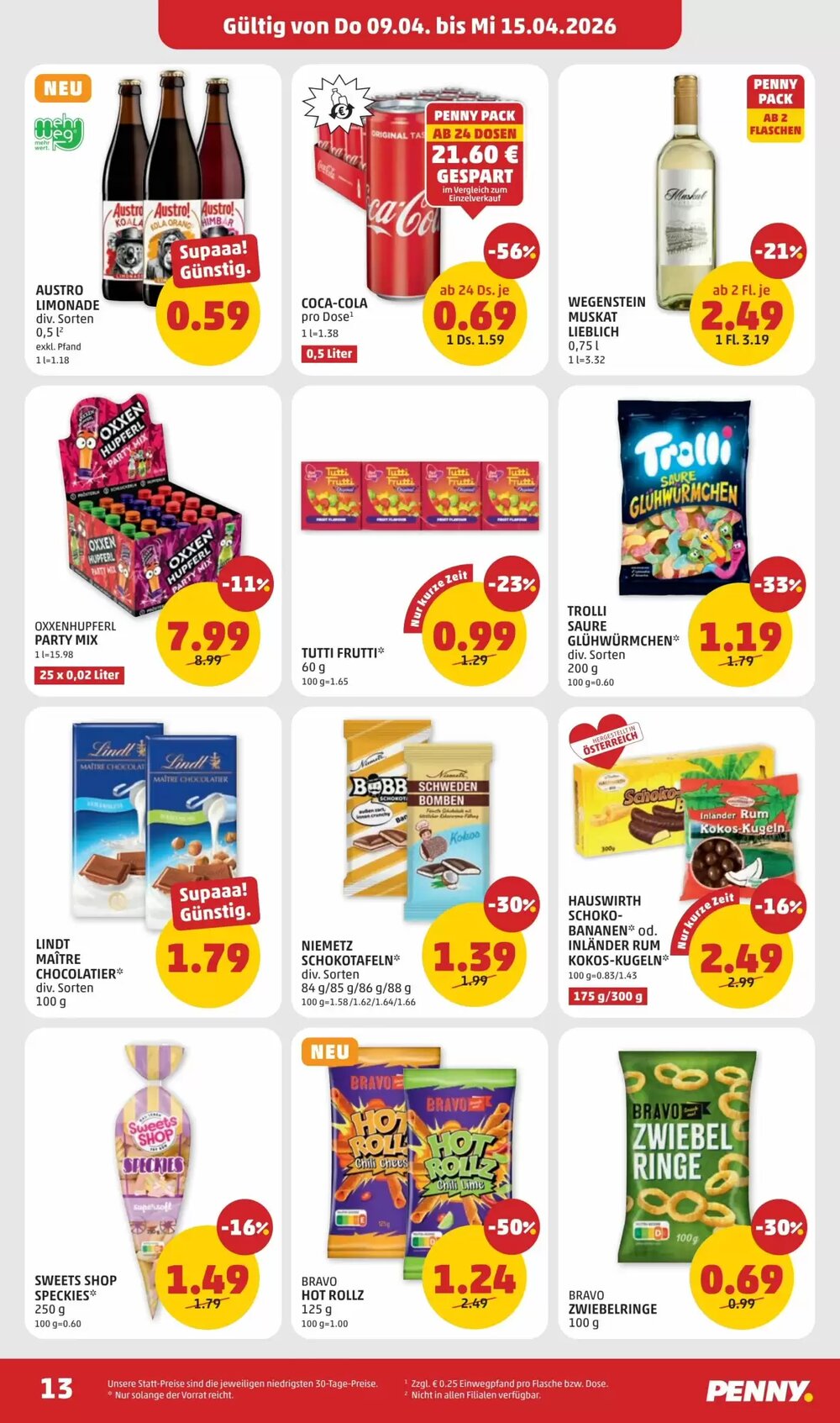 PENNY Flugblatt (ab 09.04.2026) - Angebote und Prospekt - Seite 13
