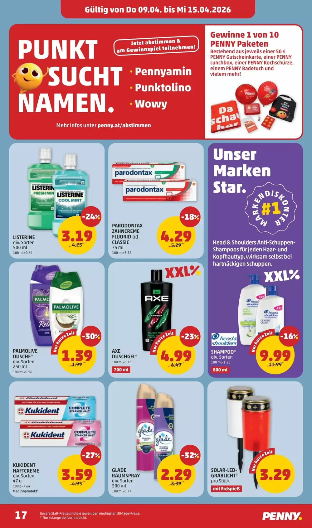 PENNY Flugblatt (ab 09.04.2026) - Angebote und Prospekt - Seite 17