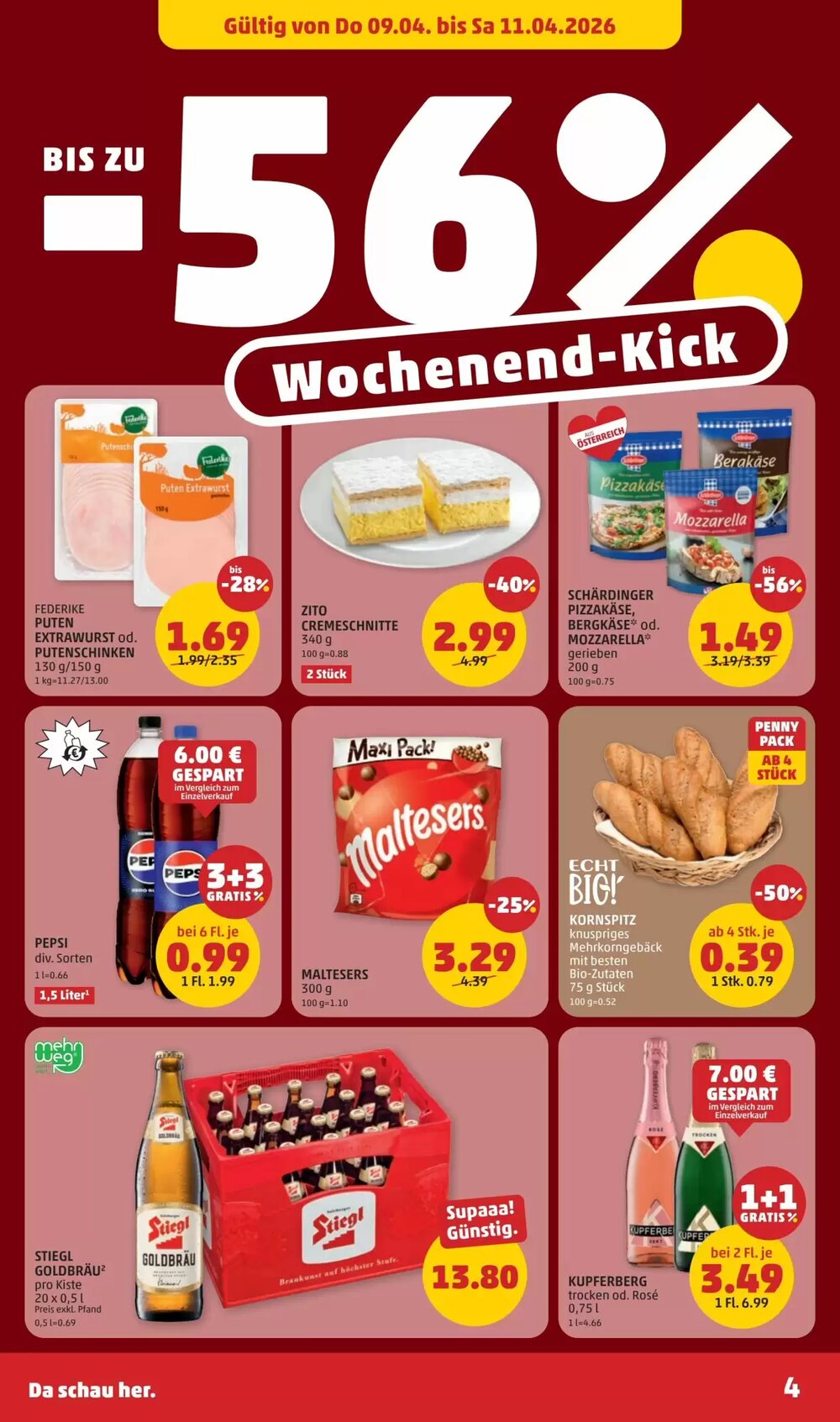 PENNY Flugblatt (ab 09.04.2026) - Angebote und Prospekt - Seite 4