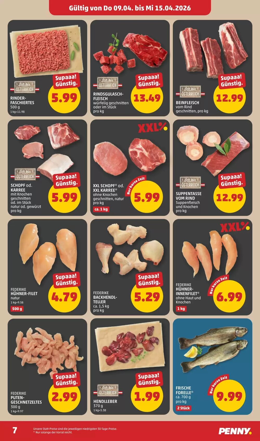 PENNY Flugblatt (ab 09.04.2026) - Angebote und Prospekt - Seite 7