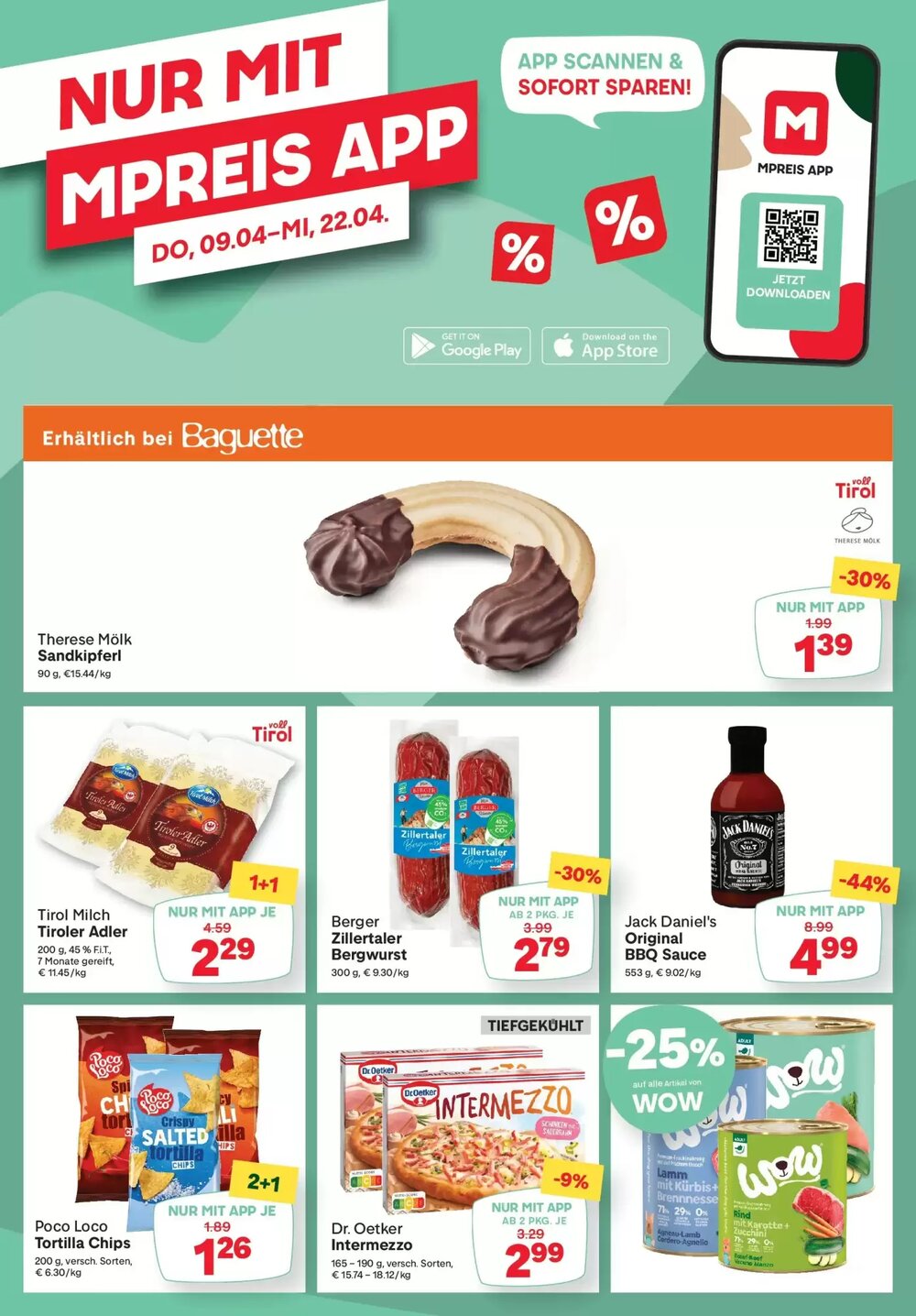 MPreis Flugblatt (ab 09.04.2026) - Angebote und Prospekt - Seite 13