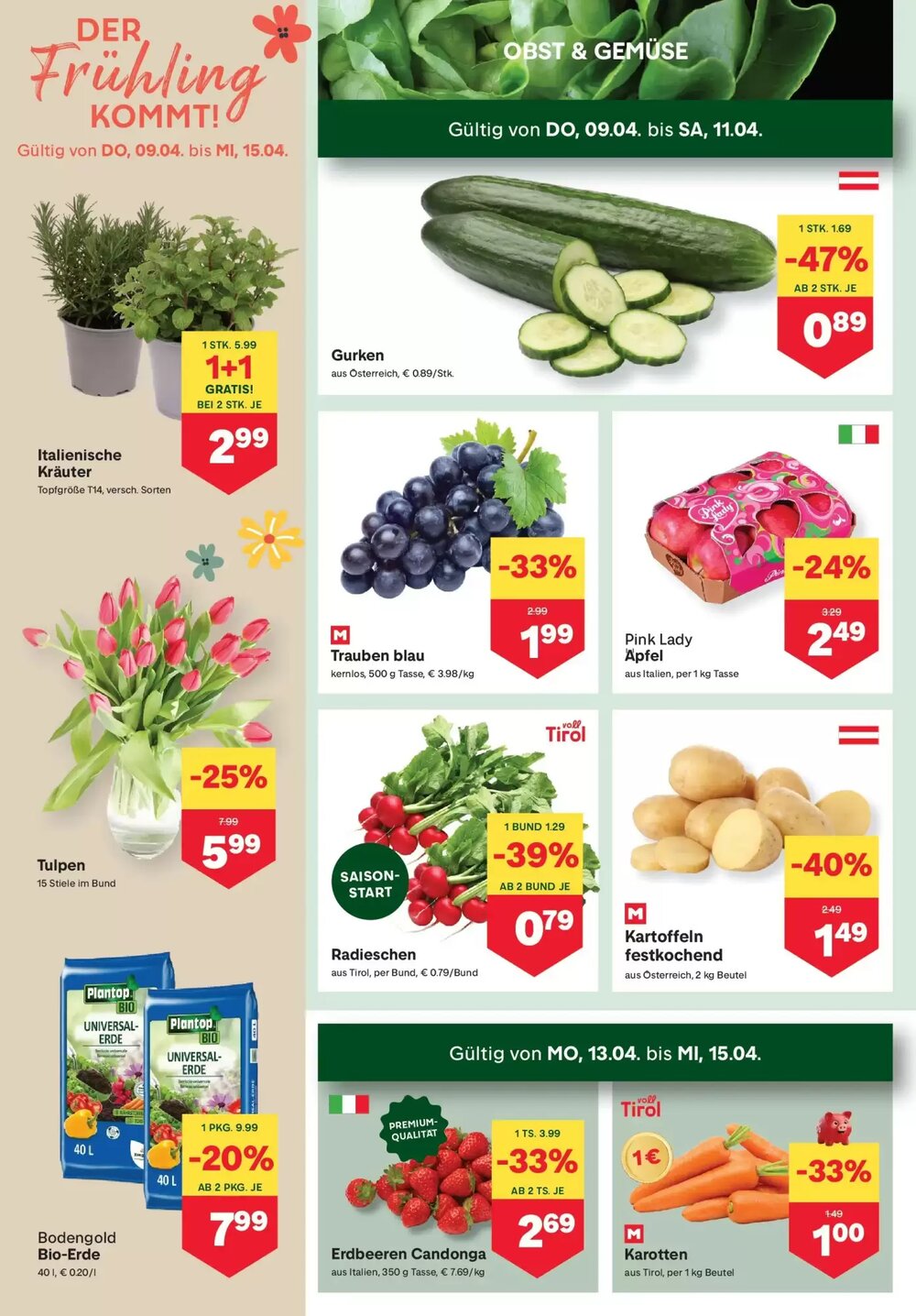 MPreis Flugblatt (ab 09.04.2026) - Angebote und Prospekt - Seite 2