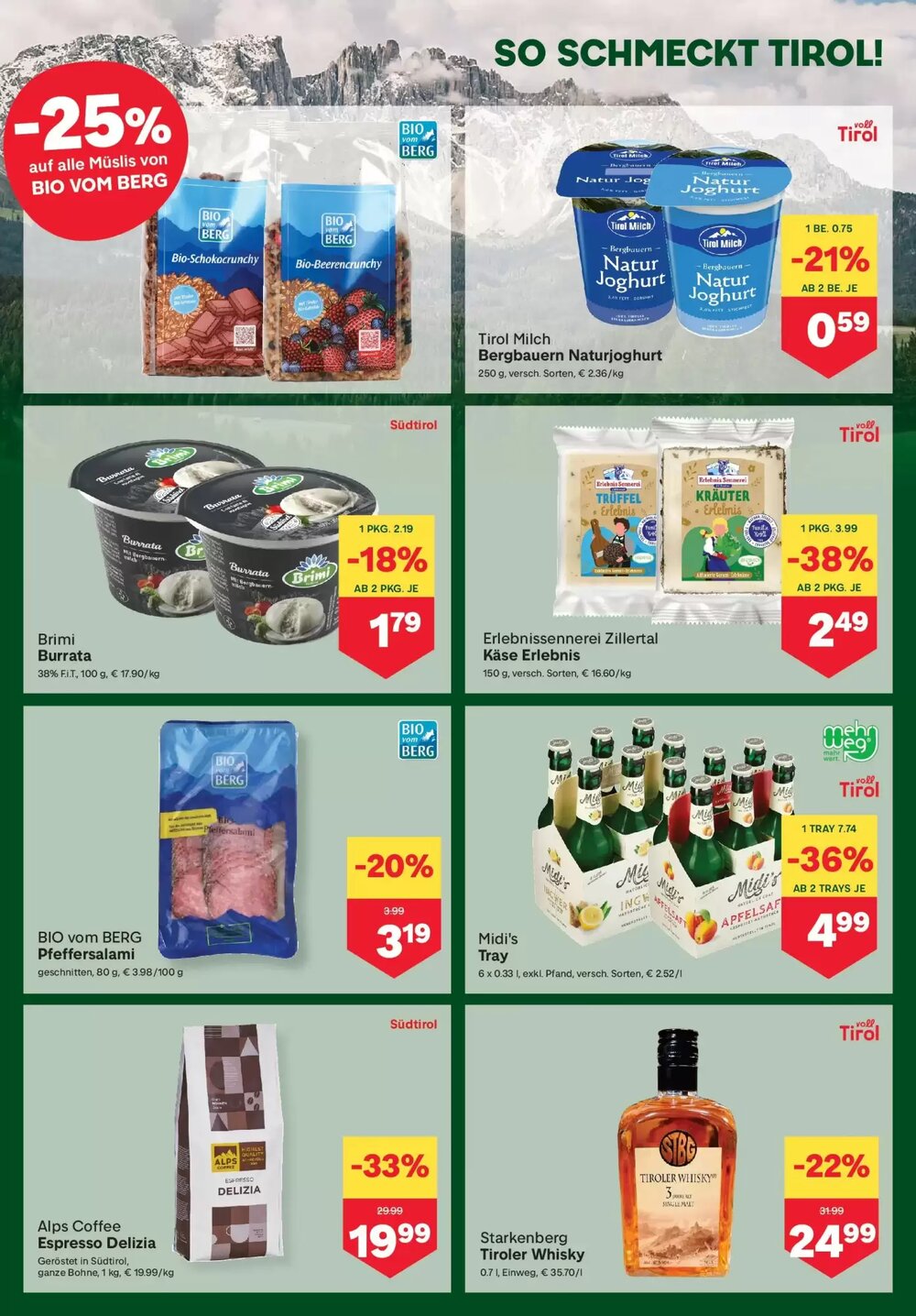 MPreis Flugblatt (ab 09.04.2026) - Angebote und Prospekt - Seite 7