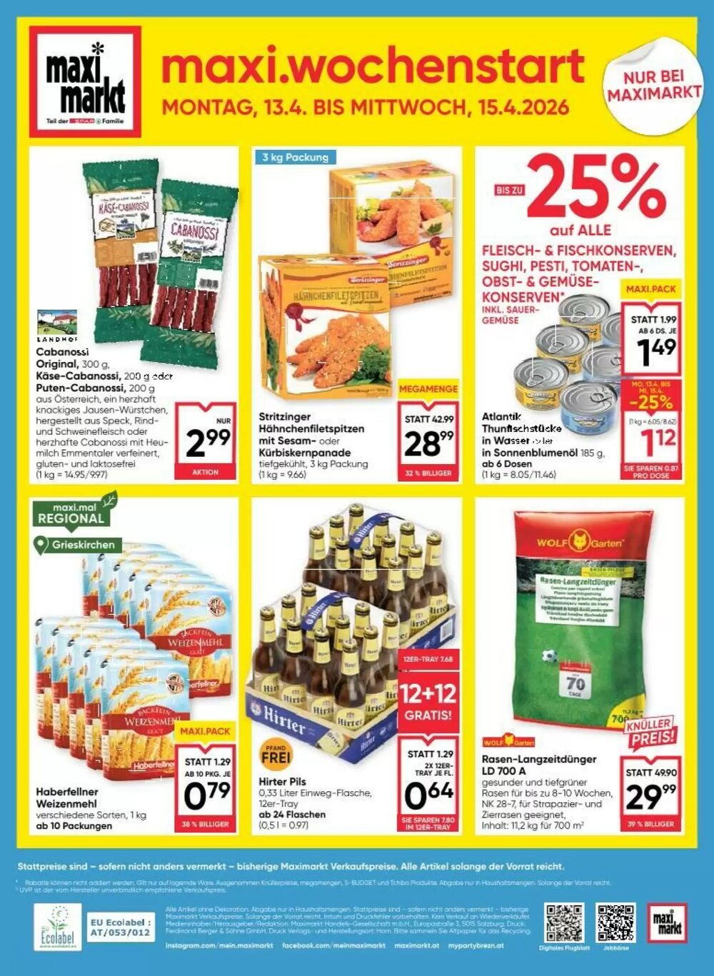 Maximarkt Flugblatt (ab 09.04.2026) - Angebote und Prospekt - Seite 24