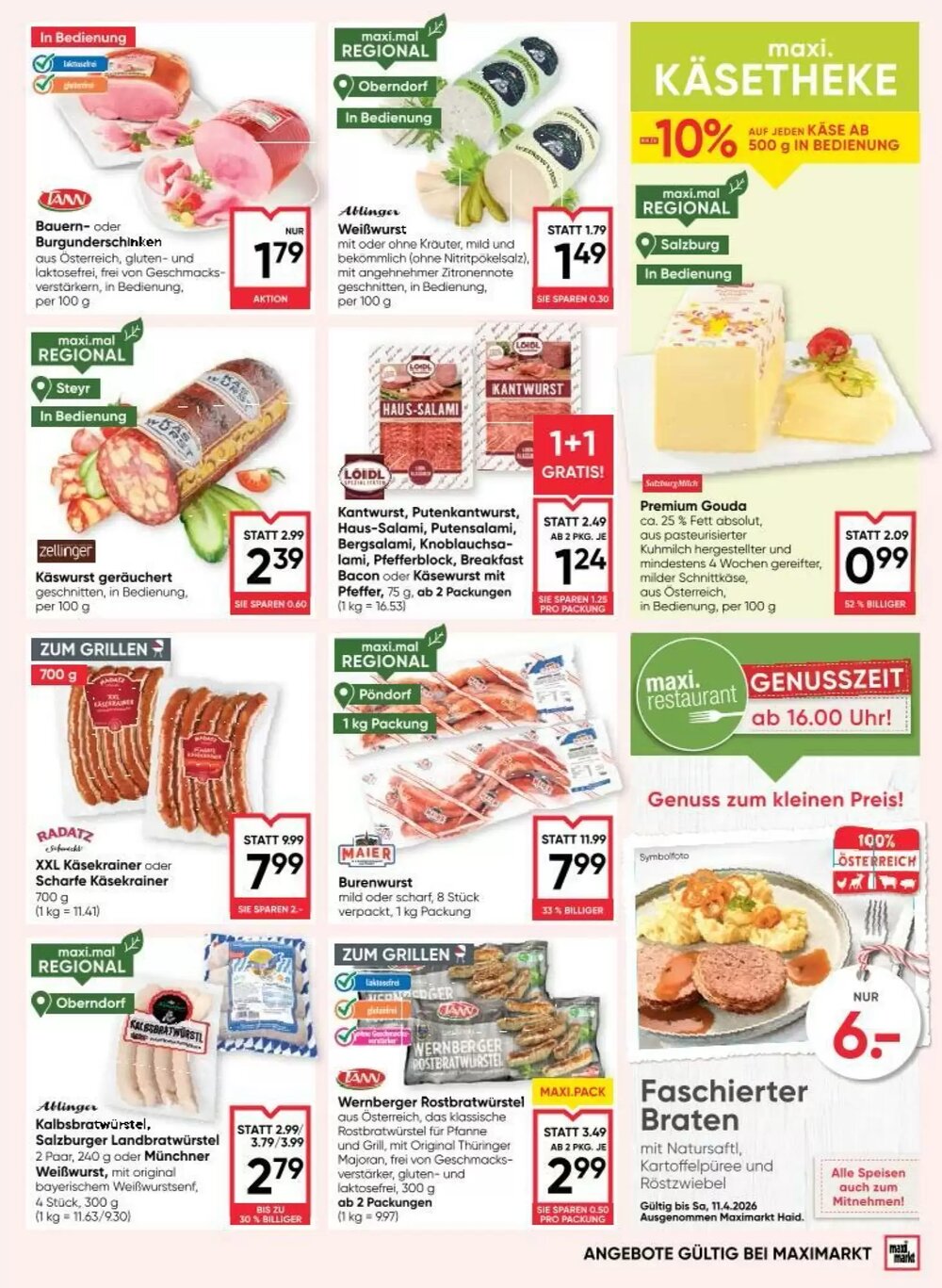 Maximarkt Flugblatt (ab 09.04.2026) - Angebote und Prospekt - Seite 9