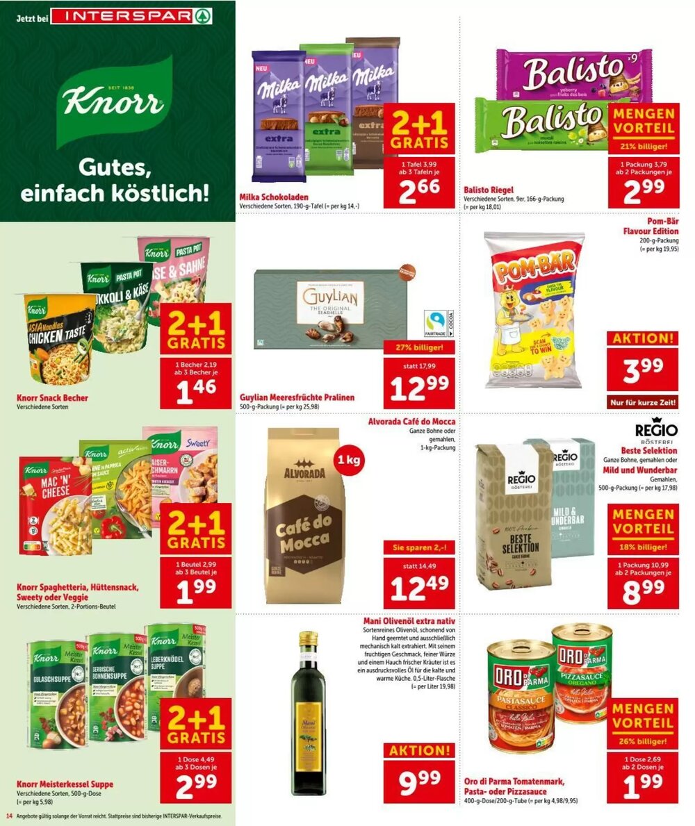 Interspar Flugblatt (ab 09.04.2026) - Angebote und Prospekt - Seite 14