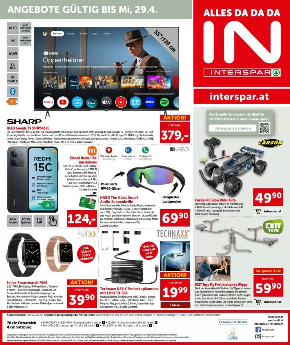 Interspar Flugblatt (ab 09.04.2026) - Angebote und Prospekt - Seite 24