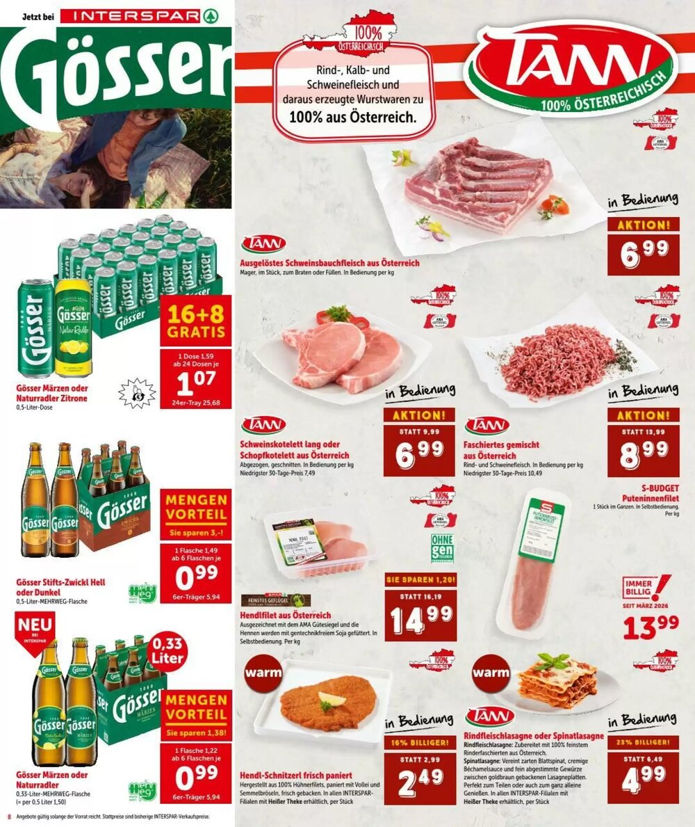 Interspar Flugblatt (ab 09.04.2026) - Angebote und Prospekt - Seite 8