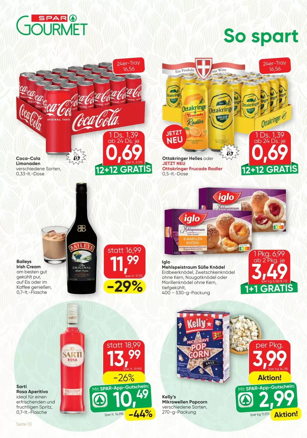 SPAR Gourmet Flugblatt (ab 09.04.2026) - Angebote und Prospekt - Seite 10