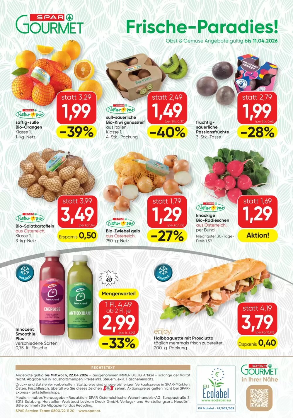 SPAR Gourmet Flugblatt (ab 09.04.2026) - Angebote und Prospekt - Seite 12