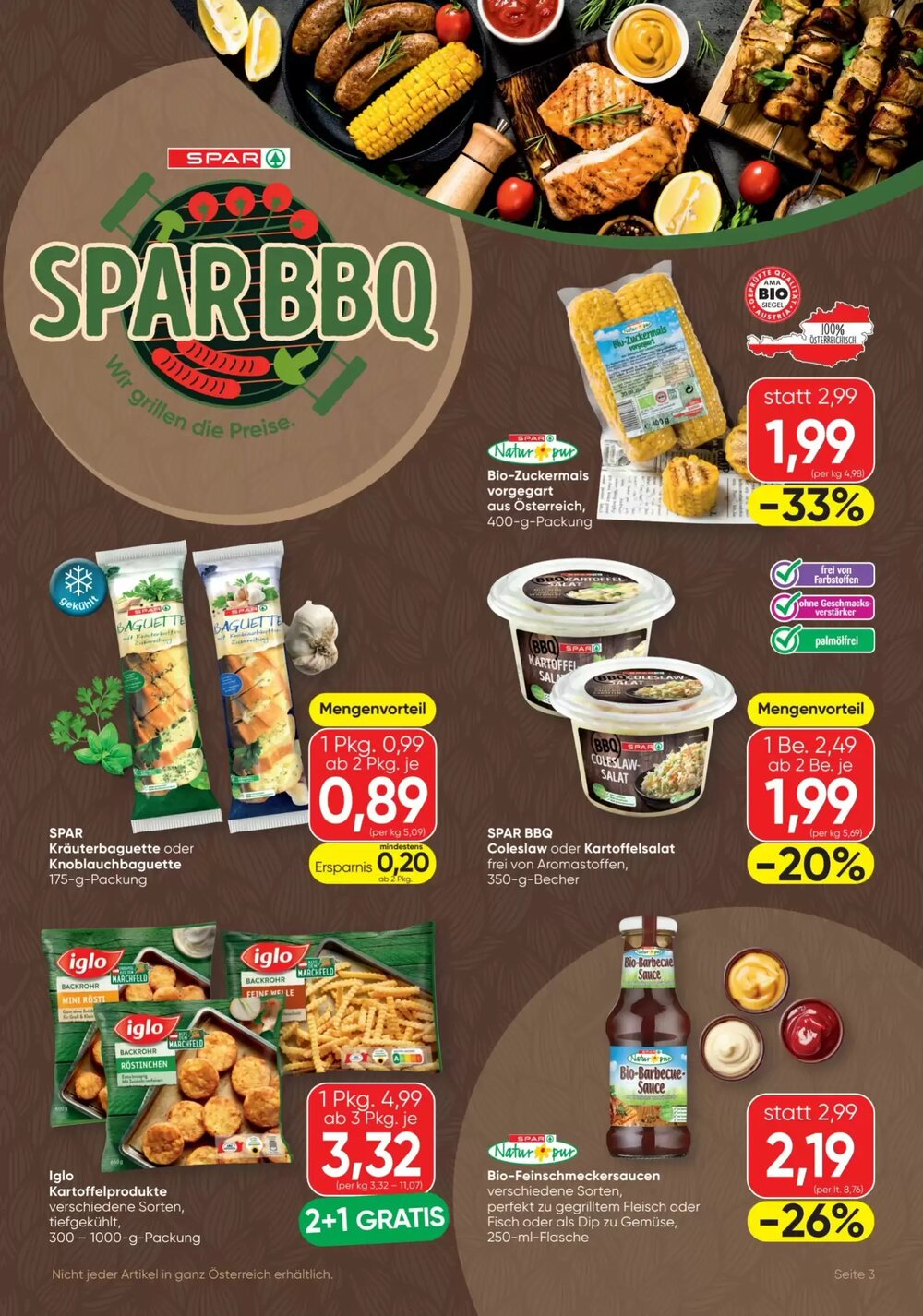 SPAR Gourmet Flugblatt (ab 09.04.2026) - Angebote und Prospekt - Seite 3