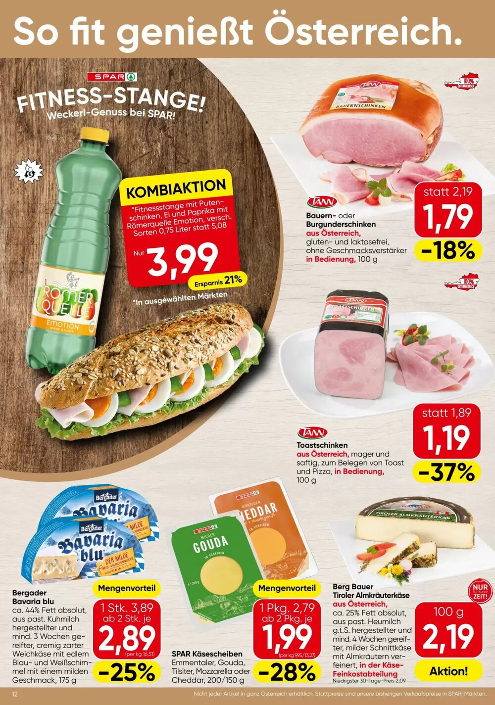 Spar Flugblatt (ab 09.04.2026) - Angebote und Prospekt - Seite 12
