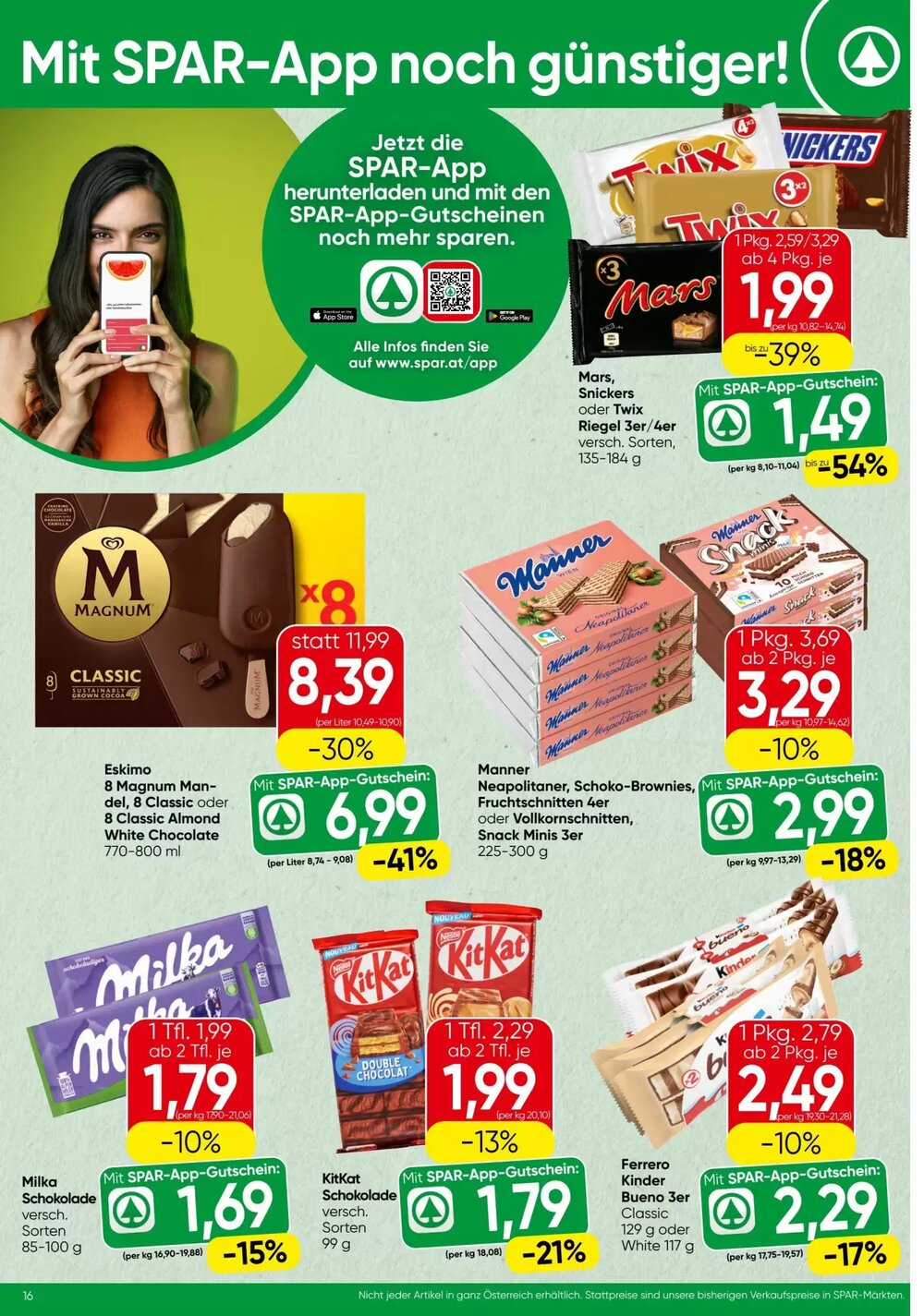 Spar Flugblatt (ab 09.04.2026) - Angebote und Prospekt - Seite 16