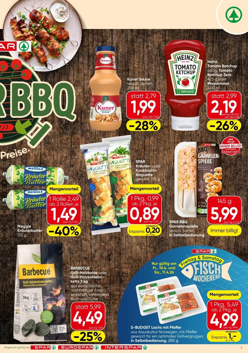 Spar Flugblatt (ab 09.04.2026) - Angebote und Prospekt - Seite 3