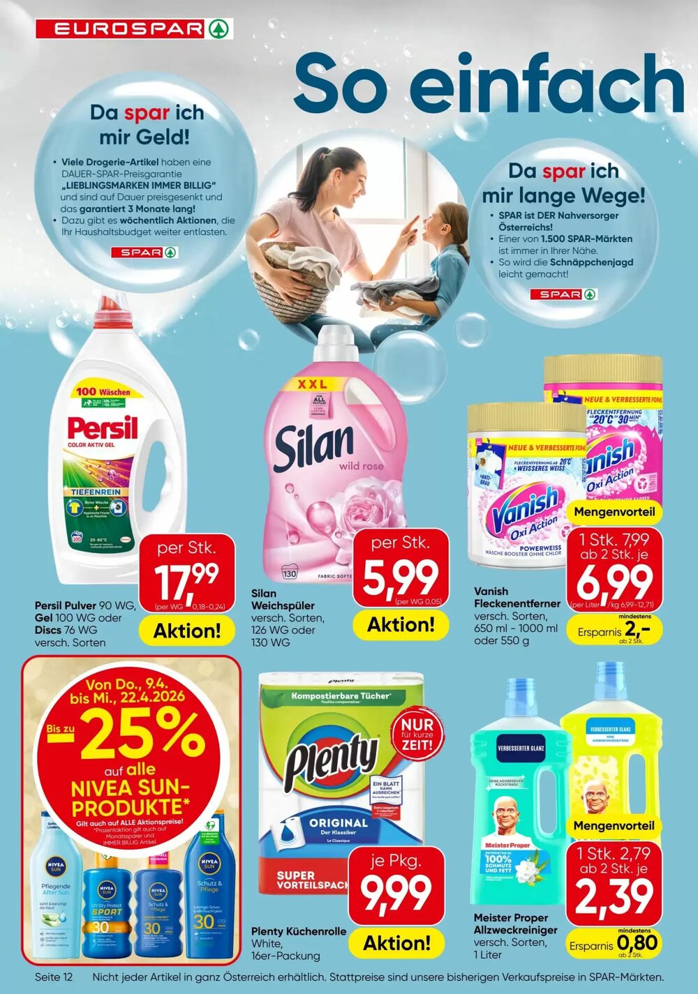 Eurospar Flugblatt (ab 09.04.2026) - Angebote und Prospekt - Seite 12