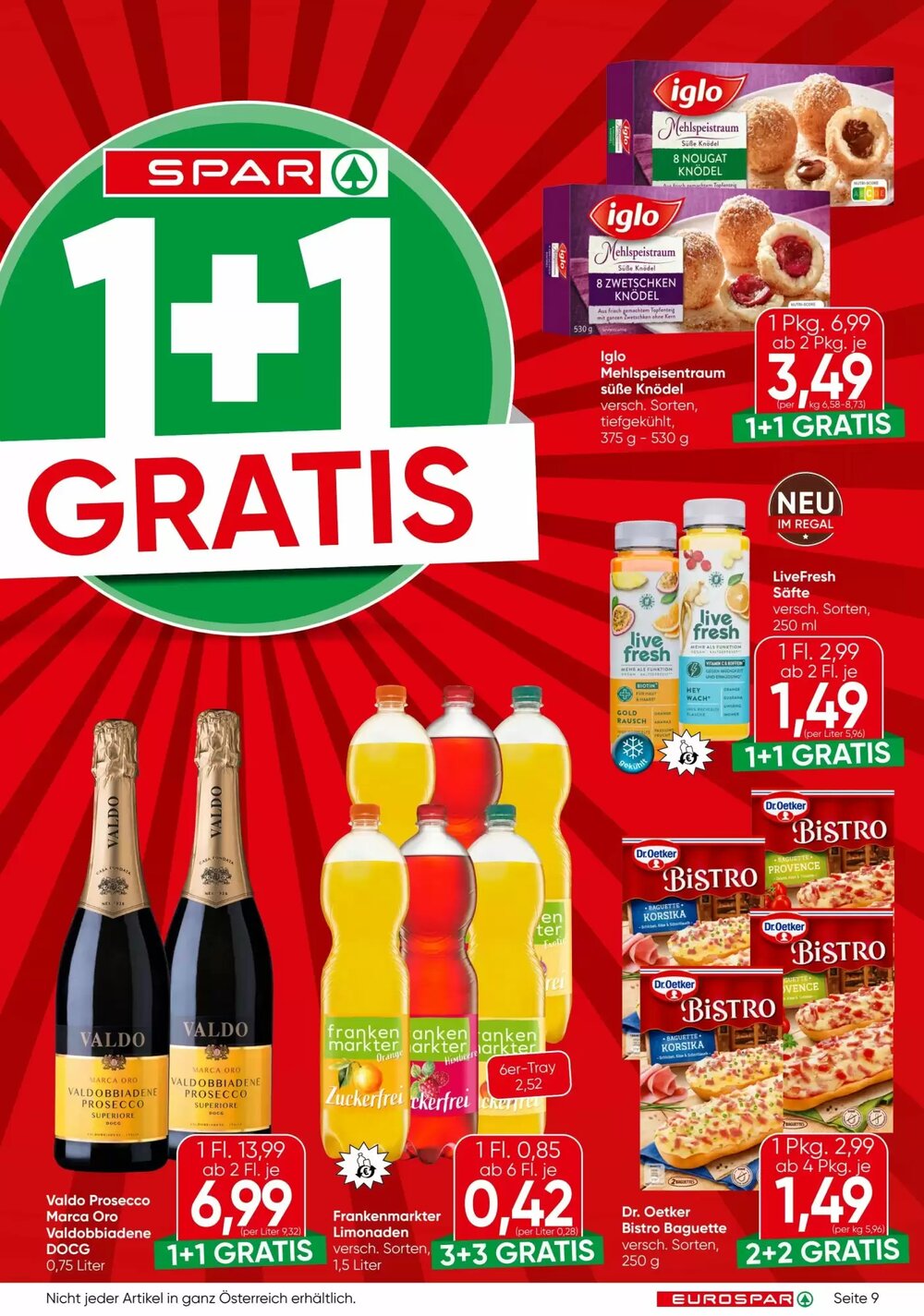 Eurospar Flugblatt (ab 09.04.2026) - Angebote und Prospekt - Seite 9