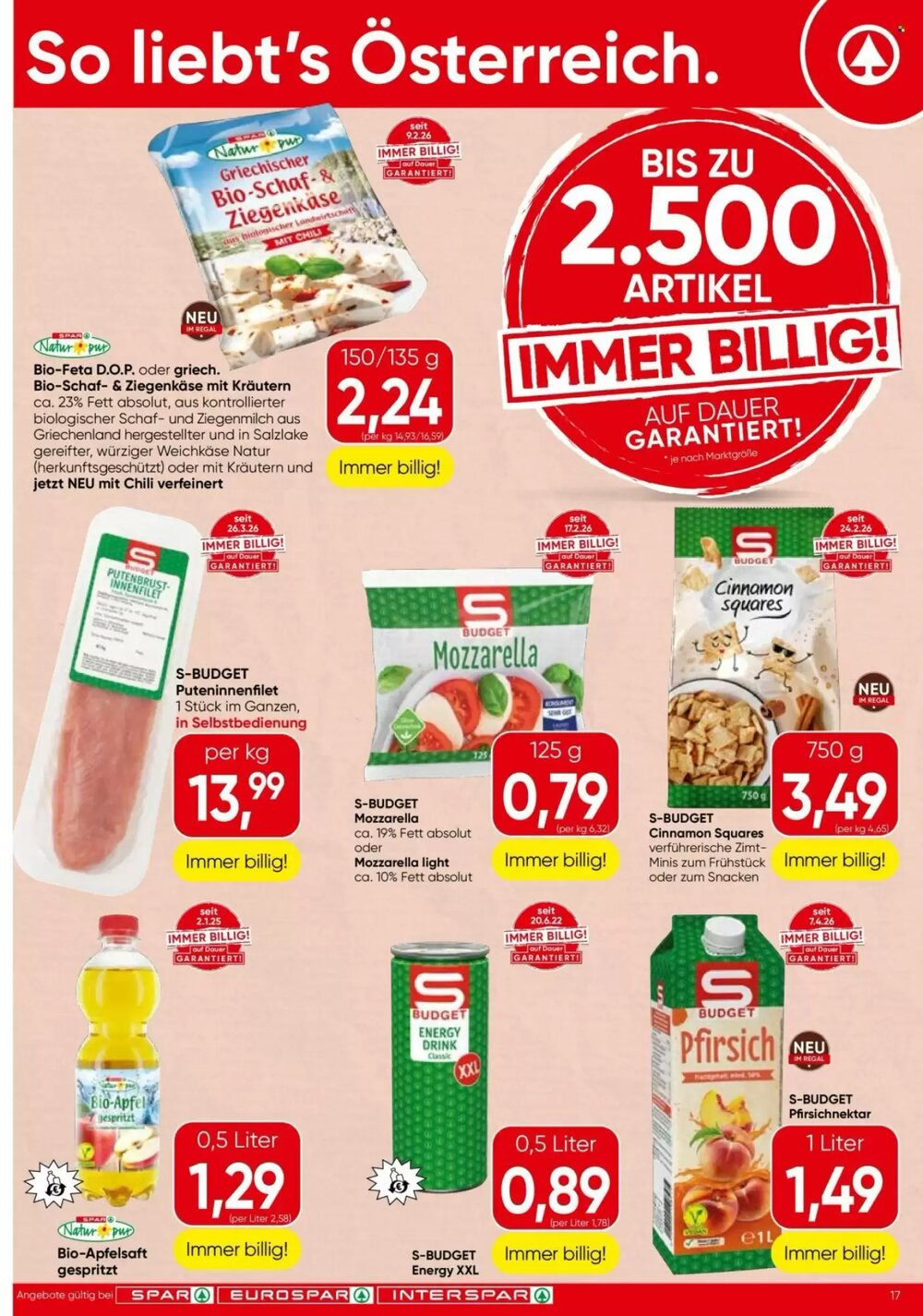 Eurospar Flugblatt (ab 09.04.2026) - Angebote und Prospekt - Seite 17