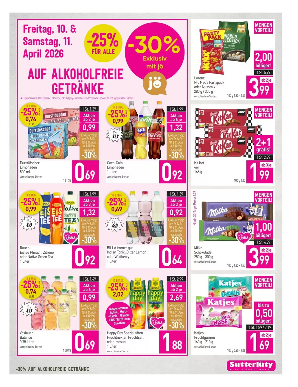 Sutterlüty Flugblatt (ab 09.04.2026) - Angebote und Prospekt - Seite 15