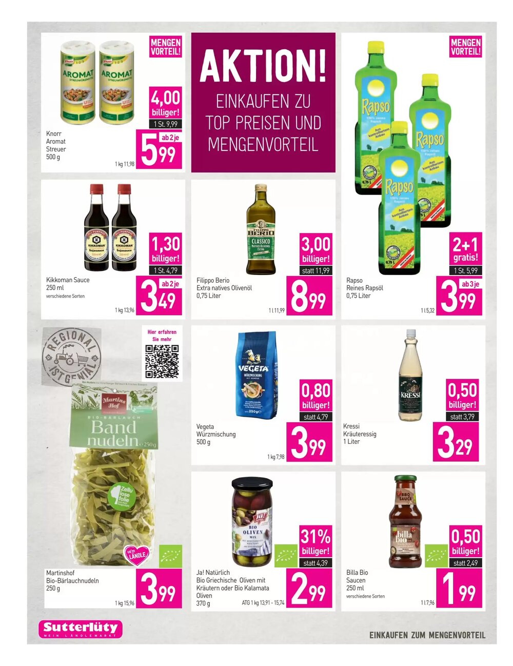 Sutterlüty Flugblatt (ab 09.04.2026) - Angebote und Prospekt - Seite 16