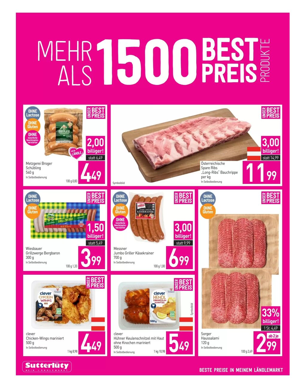 Sutterlüty Flugblatt (ab 09.04.2026) - Angebote und Prospekt - Seite 2