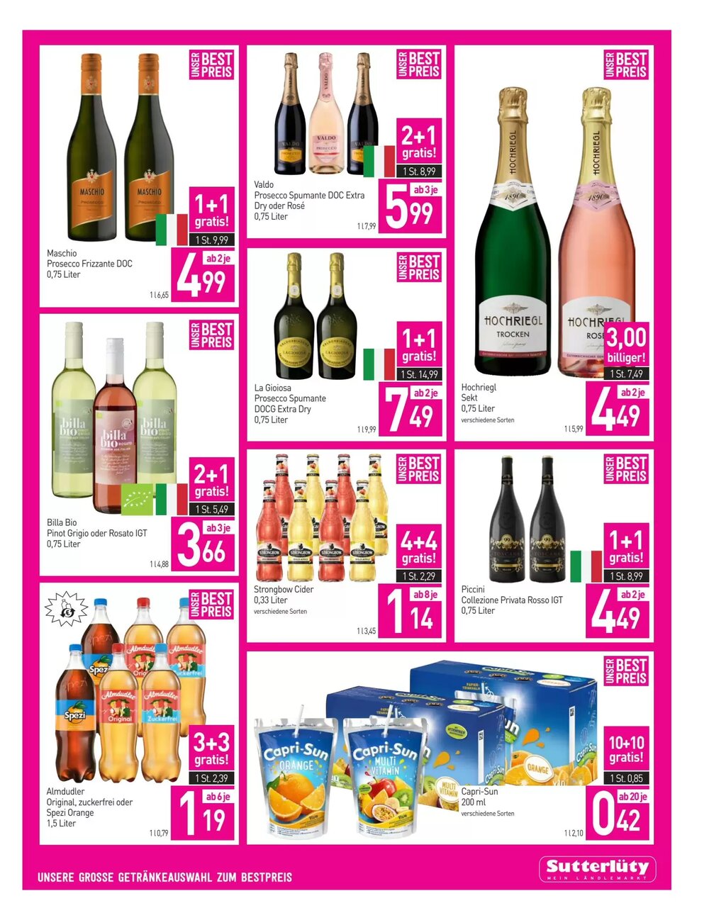 Sutterlüty Flugblatt (ab 09.04.2026) - Angebote und Prospekt - Seite 3