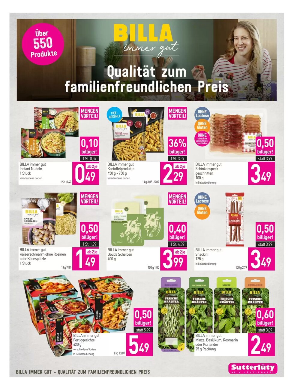 Sutterlüty Flugblatt (ab 09.04.2026) - Angebote und Prospekt - Seite 7