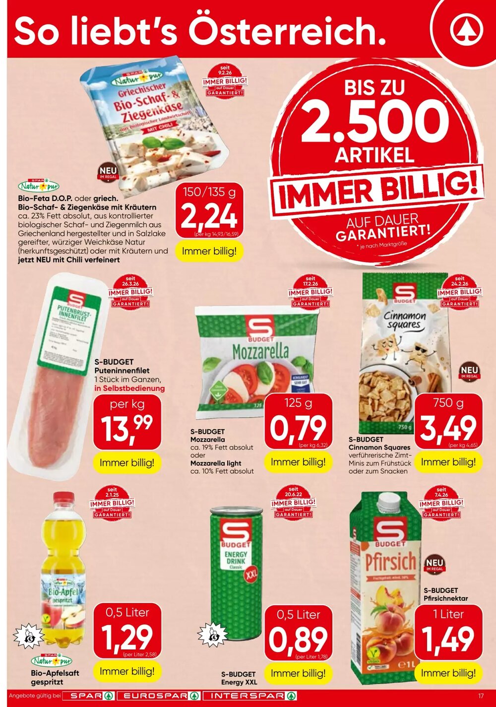 Strasser Markt Flugblatt (ab 09.04.2026) - Angebote und Prospekt - Seite 17