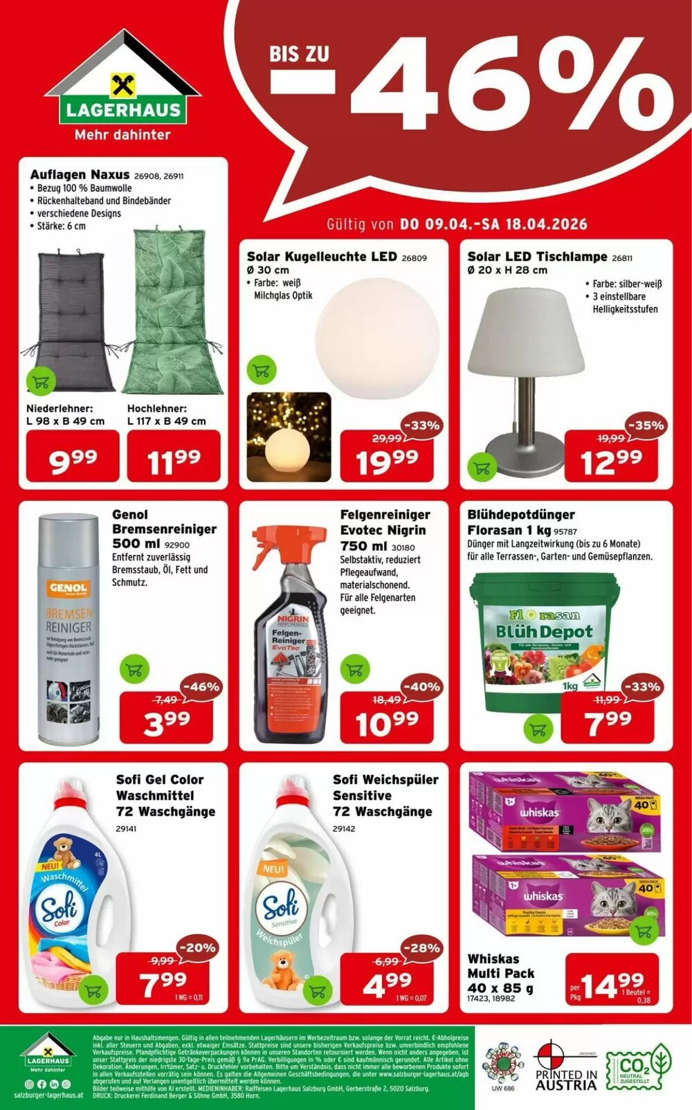 Salzburger Lagerhaus Flugblatt (ab 09.04.2026) - Angebote und Prospekt - Seite 16