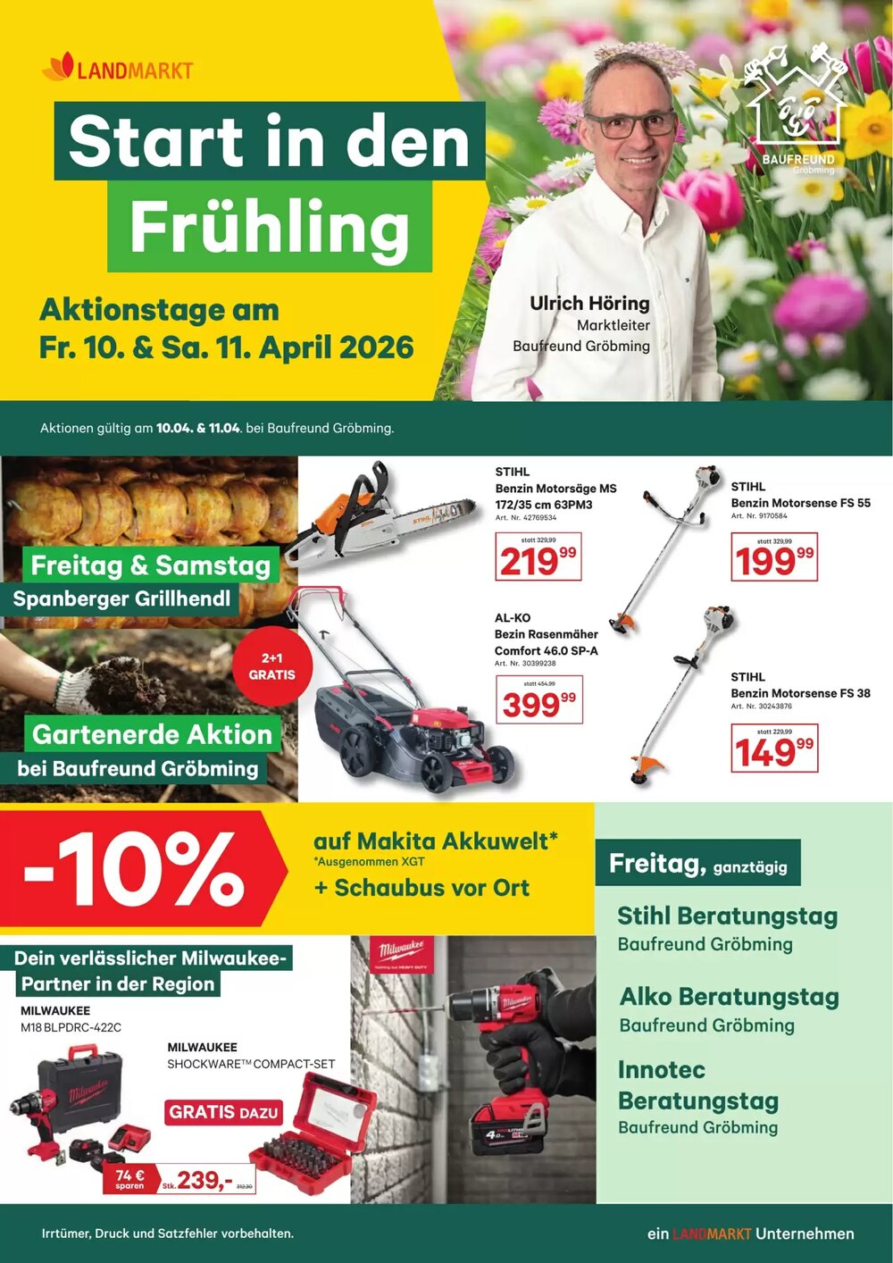 Landmarkt Flugblatt (ab 10.04.2026) - Angebote und Prospekt - Seite 2