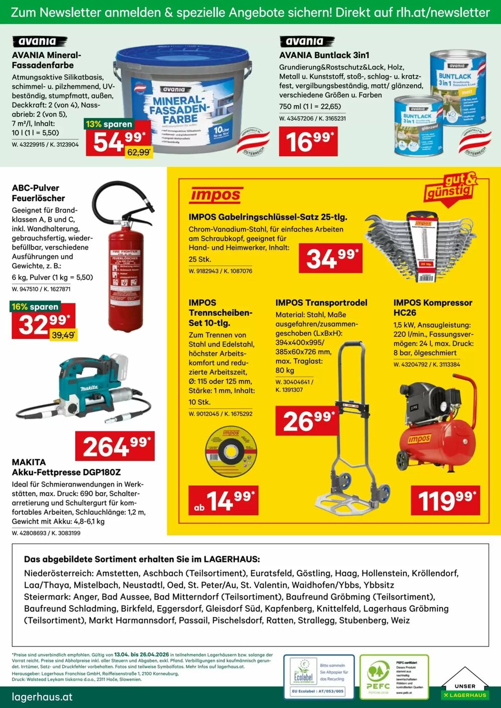 Lagerhaus Flugblatt (ab 13.04.2026) - Angebote und Prospekt - Seite 12
