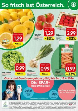 Spar Flugblatt (ab 13.04.2026) - Angebote und Prospekt