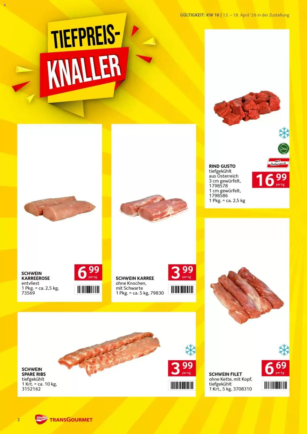 Transgourmet Flugblatt (ab 13.04.2026) - Angebote und Prospekt - Seite 2