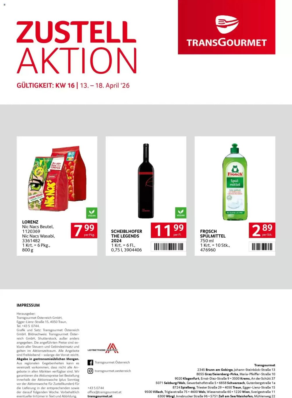 Transgourmet Flugblatt (ab 13.04.2026) - Angebote und Prospekt - Seite 32
