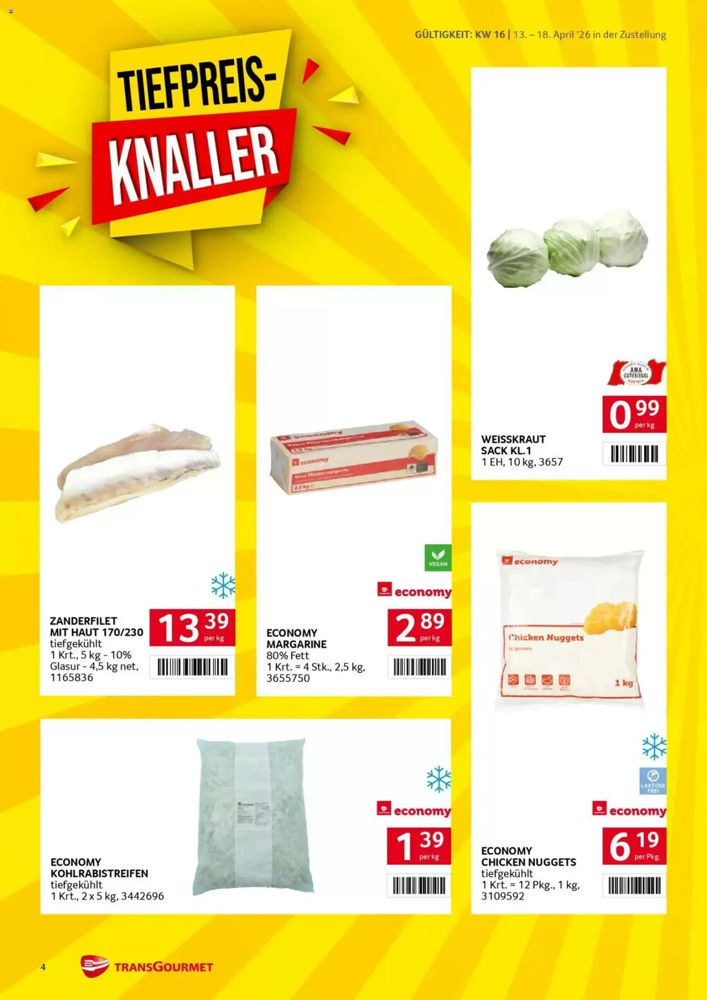 Transgourmet Flugblatt (ab 13.04.2026) - Angebote und Prospekt - Seite 4