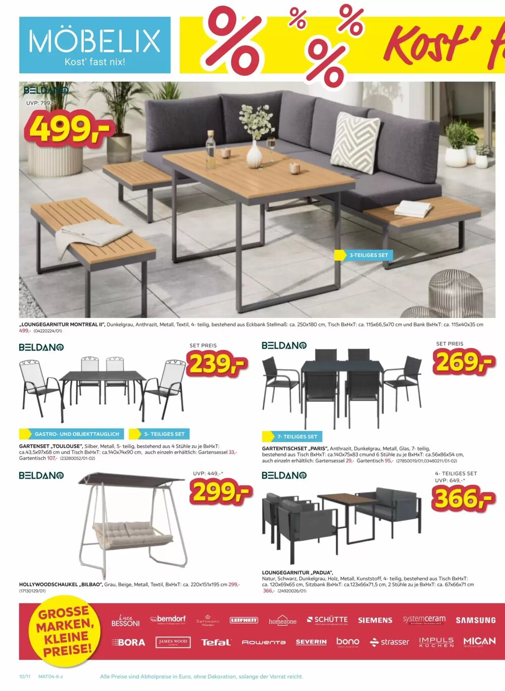 Möbelix Flugblatt (ab 14.04.2026) - Angebote und Prospekt - Seite 10