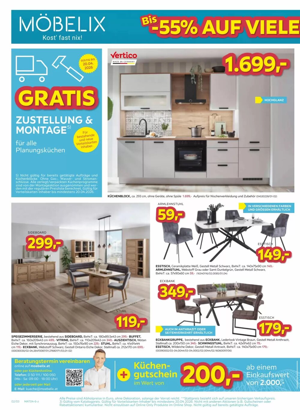Möbelix Flugblatt (ab 14.04.2026) - Angebote und Prospekt - Seite 2
