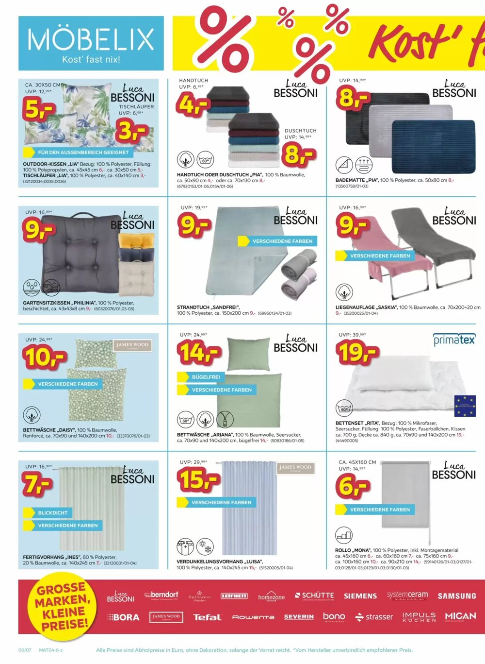 Möbelix Flugblatt (ab 14.04.2026) - Angebote und Prospekt - Seite 6