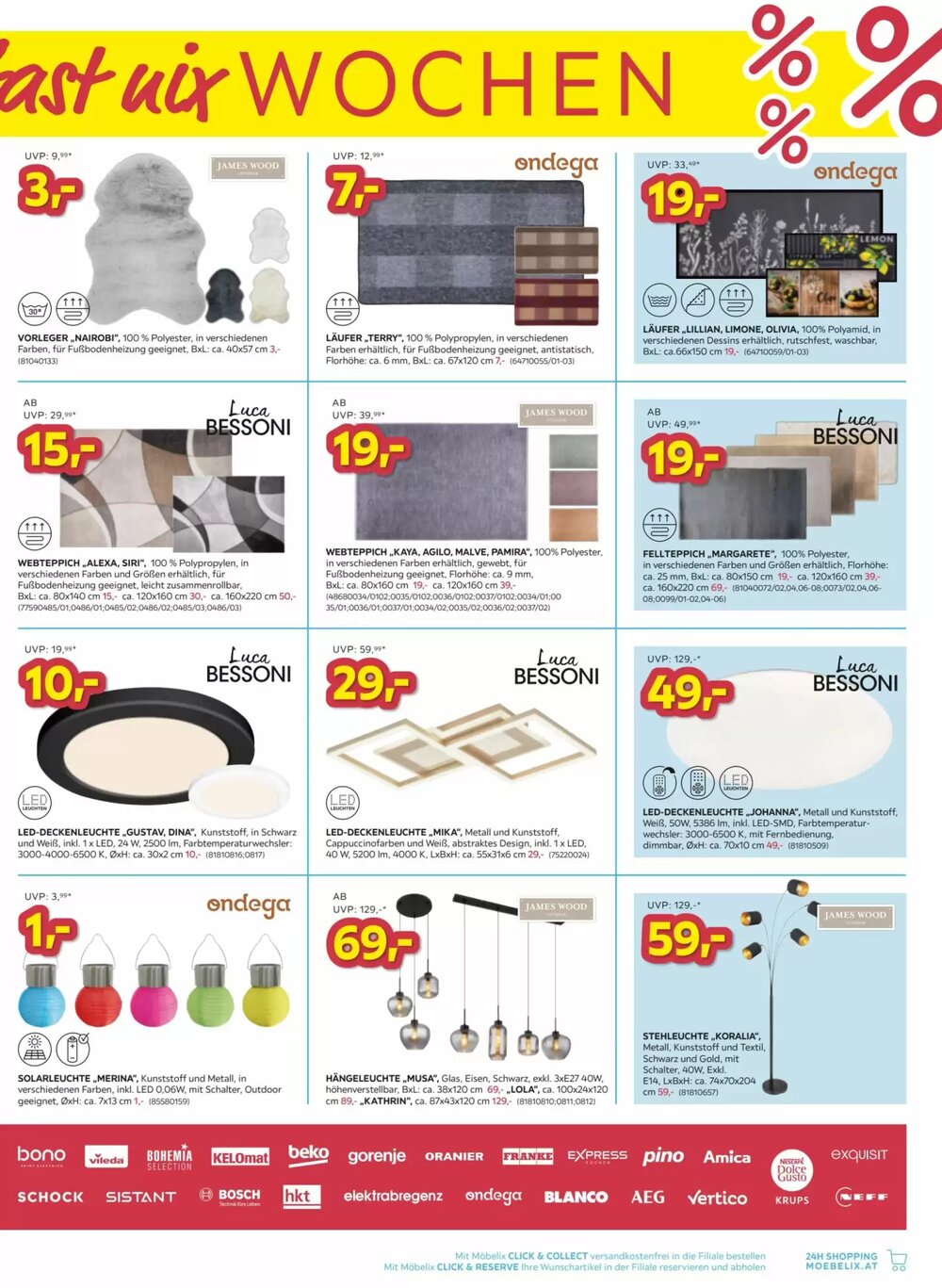 Möbelix Flugblatt (ab 14.04.2026) - Angebote und Prospekt - Seite 7
