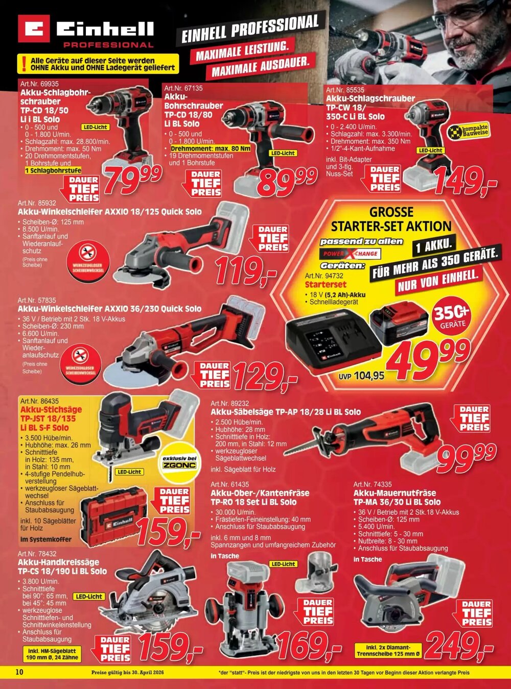 Zgonc Flugblatt (ab 14.04.2026) - Angebote und Prospekt - Seite 10