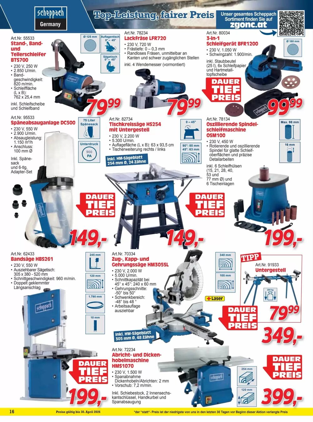 Zgonc Flugblatt (ab 14.04.2026) - Angebote und Prospekt - Seite 16