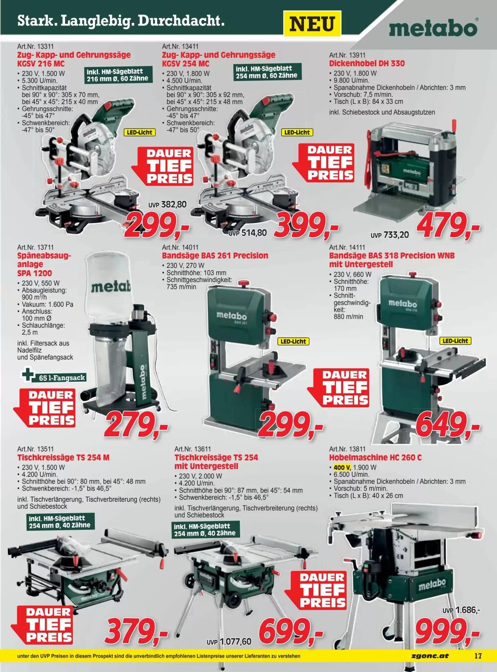 Zgonc Flugblatt (ab 14.04.2026) - Angebote und Prospekt - Seite 17