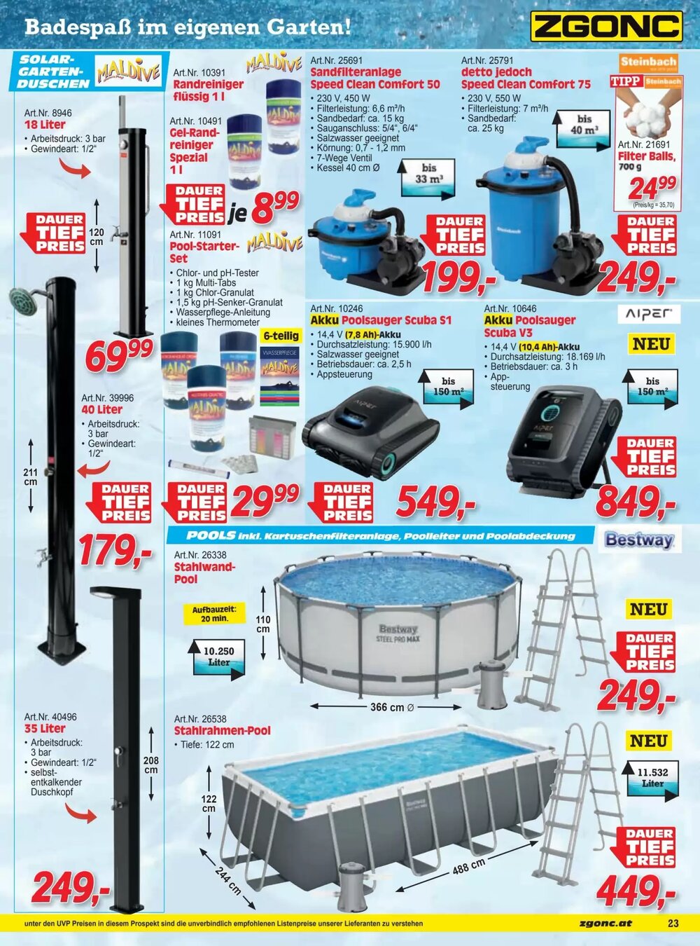 Zgonc Flugblatt (ab 14.04.2026) - Angebote und Prospekt - Seite 23