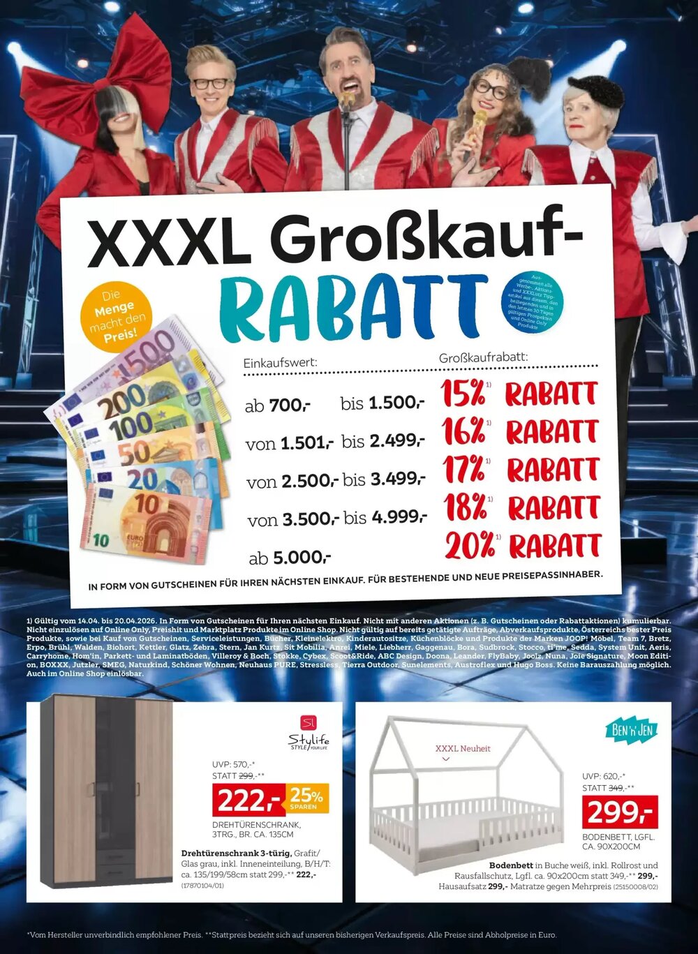 XXXLutz Flugblatt (ab 14.04.2026) - Angebote und Prospekt - Seite 2
