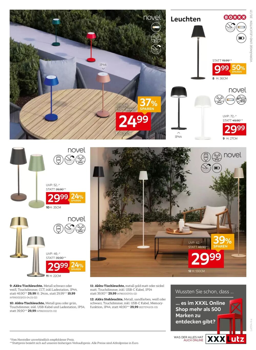 XXXLutz Flugblatt (ab 14.04.2026) - Angebote und Prospekt - Seite 21