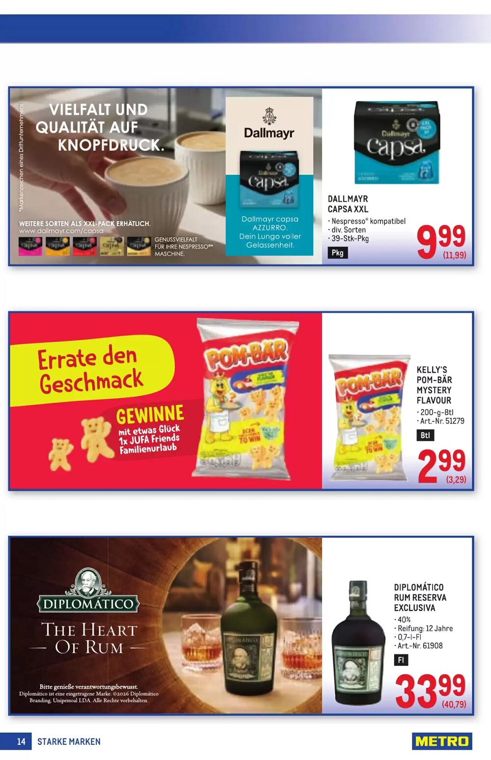 Metro Flugblatt (ab 16.04.2026) - Angebote und Prospekt - Seite 14