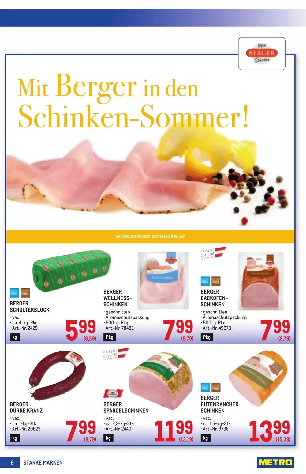 Metro Flugblatt (ab 16.04.2026) - Angebote und Prospekt - Seite 6