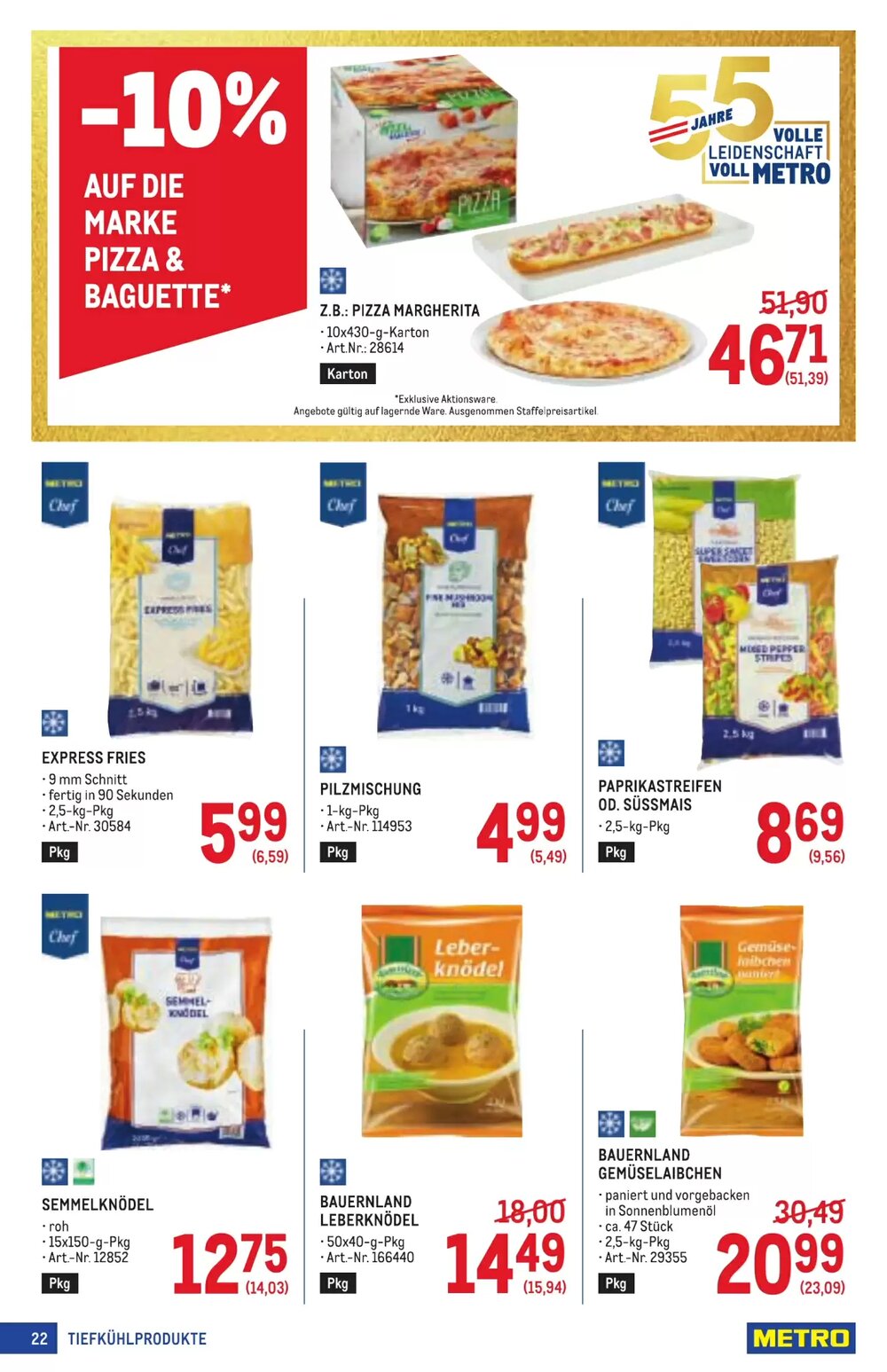 Metro Flugblatt (ab 16.04.2026) - Angebote und Prospekt - Seite 22