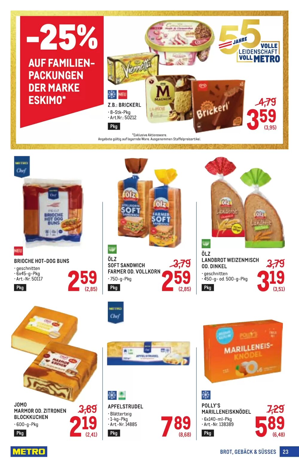 Metro Flugblatt (ab 16.04.2026) - Angebote und Prospekt - Seite 23